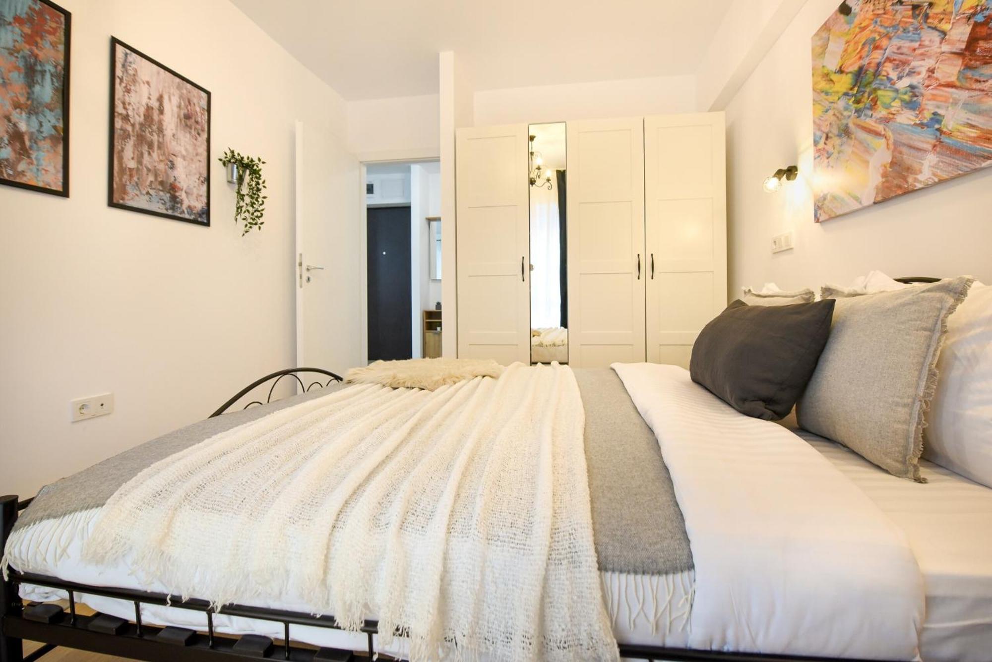Perfect Stay: Urban Heaven In Aviatiei Business Area Bukarest Værelse billede