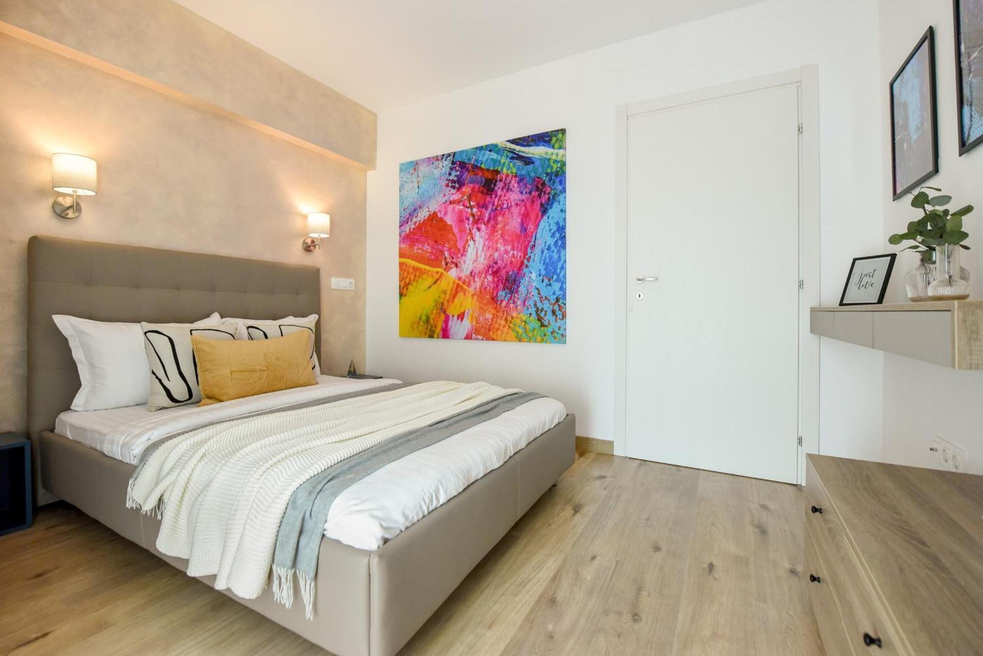 Perfect Stay: Urban Heaven In Aviatiei Business Area Bukarest Værelse billede